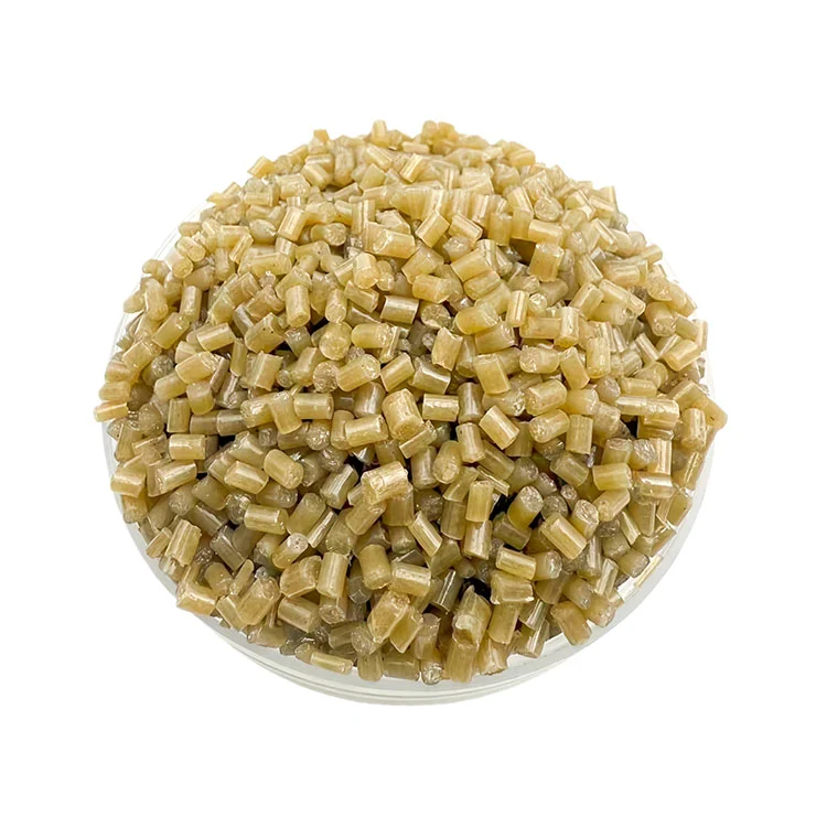 Återvunnen brun PS-polymerpellet